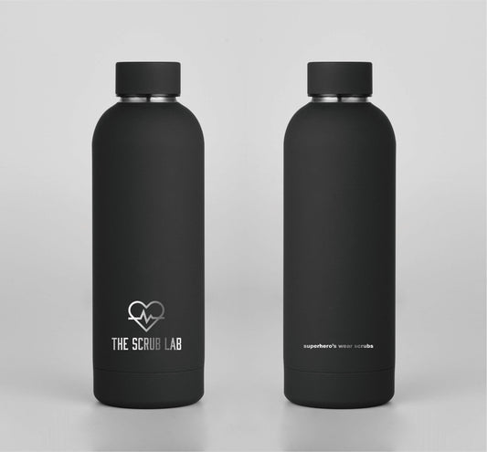 The Scrub Lab Stainless Steel 16oz Thermal Bottle